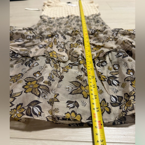 Anthropologie Current Air Ruffle Crewneck Mini Sweater Dress - Picture 8 of 10